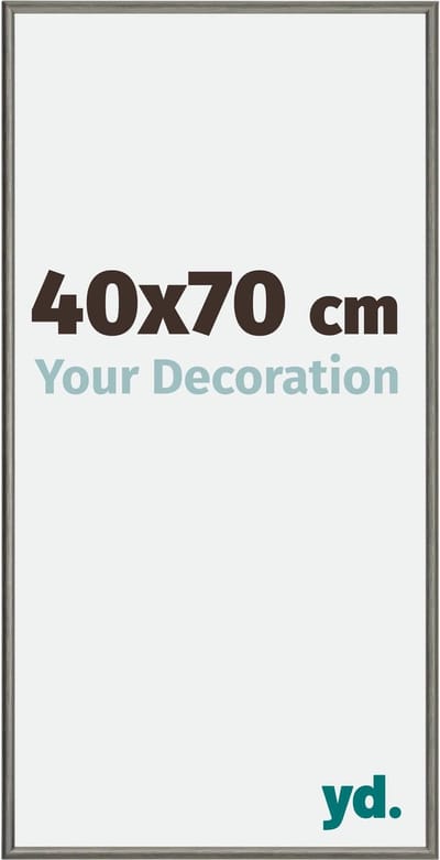 Your Decoration - Fotolijst 40x70 cm - Aluminium - Mercury Structuur - New York