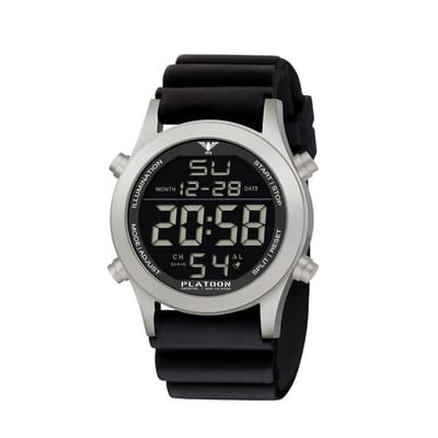 KHS - KHS.PLASD.DB - Polshorloge - Platoon Steel Digital - Heren