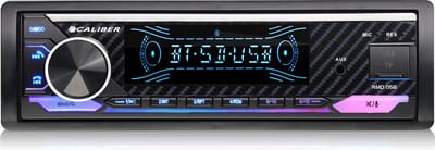 Caliber Autoradio - Autoradio met Bluetooth - 4 x 100W - 1 din - Multicolour Display - Handsfree bellen - FM Radio - USB Oplaadpoort
