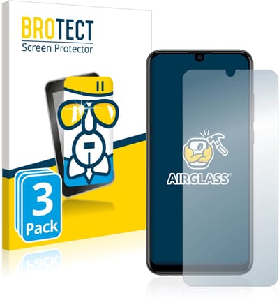 Screenprotector 3 Stuks voor Huawei P smart 2019 / P smart+ 2019 Beschermglas transparant