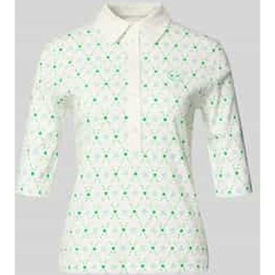 Slim fit Poloshirt met logo-applicatie
