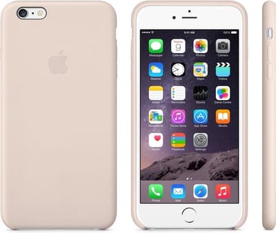 Apple - Leren Hoesje - iPhone 6/6S Plus - Roze / Soft Pink