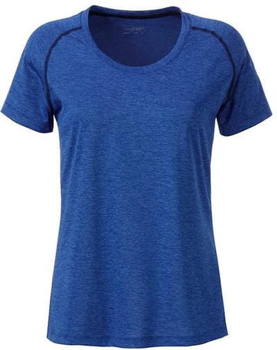 James and Nicholson Dames/Dames Sport T-Shirt (Blauw gemêleerd/normaal)