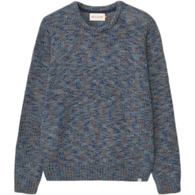 Revolution Pullover - Slim Fit - Blauw - S