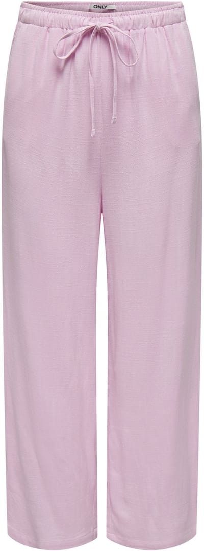 Only Broek Onlsiesta Mw Pull-up Linen Bl Pnt N 15322263 Pirouette Dames Maat - W25 X L30