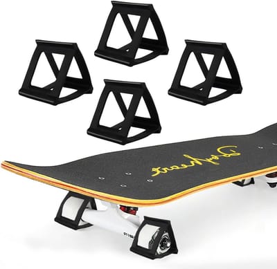 4-delige Set Rubber Trick Roller Trainer - Skateboard Accessoires voor Beginners - Perfecte Cadeaus voor Skaters