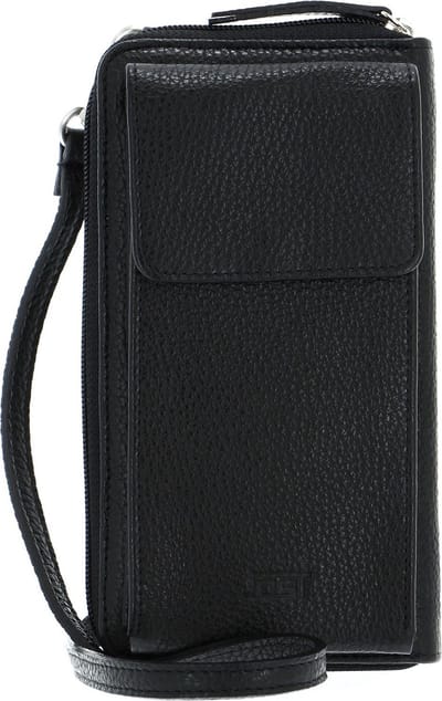 JOST Telefoontasje Portemonnee Vika Pouch Black Zwart