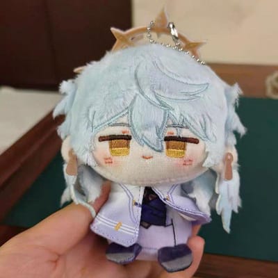 12cm Zondag Hangers Poppen Mini Zacht Pluche Honkai: Star Rail Robin Sleutelhanger Tas Hanger Vakantie Verjaardagscadeau 12cm