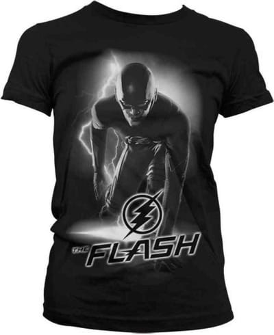 DC Comics The Flash Dames Tshirt -XL- Ready Zwart