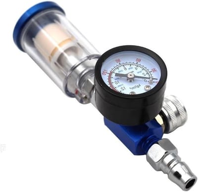 Pneumatische Spuitpistool met Luchtdrukregulator, Filter en Separator voor Precisie Spuiten tot 140 psi