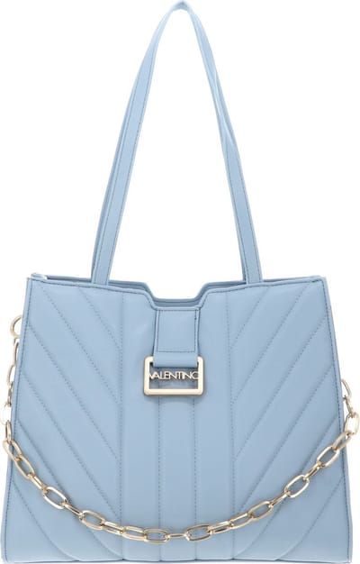 VALENTINO Shopper Schoudertas Oaxaca Shopping Bag Polvere Lichtblauw
