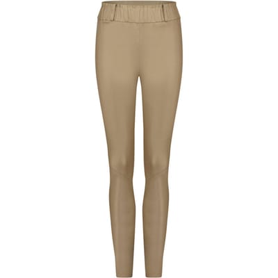 DNA Amsterdam Paxyn Golden Glo Maat: 34 | Leren broeken Outlet | Dames | Beige