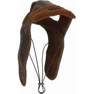 Chapeau de pilote pour chien de petite et moyenne taille, automne et hiver, garde au chaud black