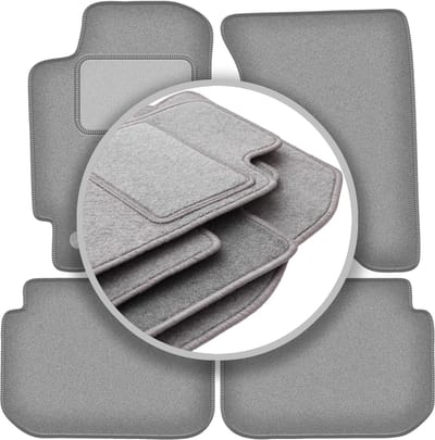 Grijze automatten voor: Subaru Impreza GC met ventilatieroosters hatchback, sedan, stationwagen (1992-2001)
