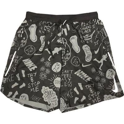 Shorts décontractés Nike pour homme Noir Modéré AT7808-010 L gray