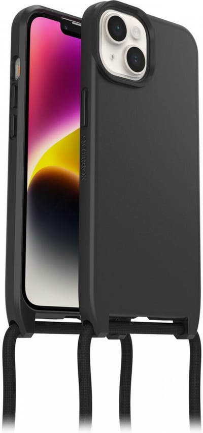 OtterBox Geschikt voor Apple iPhone 16e - React Necklace - Geschikt voor Mag - Back Cover Hoesje - Zwart