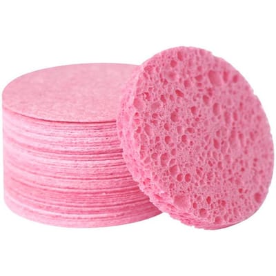 50 STUKS Gecomprimeerde Gezichtsspons Reiniging en Make-up Verwijdering Raak Water Aan om Uit te Breiden Kan voor Meerdere Doeleinden Worden Gebruikt 50pcs