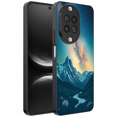 Geschikt voor Huawei Nova 14 Telefoonhoesje met Sterrenhemel Opdruk - TPU Backcover Case With Space And Milkyway Design - Smartphonica geschikt voor Huawei Nova 14