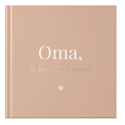 Fyllbooks – Oma, jij bent goud waard – Invulboekje met Quotes