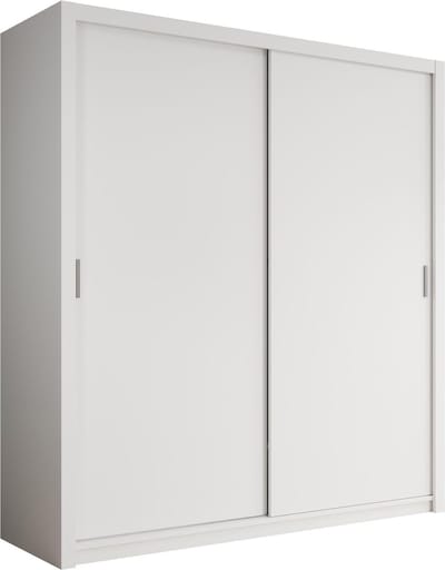 Meubella - Kledingkast Blake - Wit - 200 cm