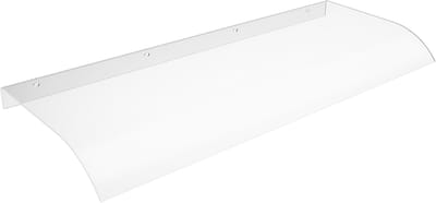 Voordeur Luifel - Overkapping Huisdeur - Bescherming Weer - Transparant Weerbestendig - 120x50cm - Transparant