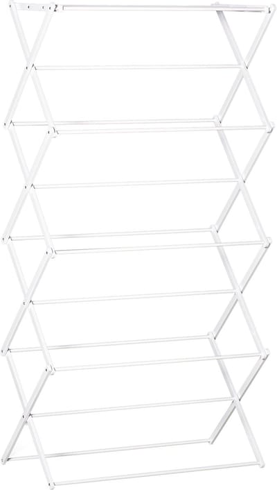 Droogrek - wasrek - droogtoren - wit - 74cm x 35cm x 144cm