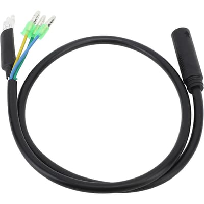 Câble d'extension de moteur de vélo électrique M6 femelle 9 broches Câble d'extension étanche pour kit de conversion de moteur de moyeu avant arrière gray