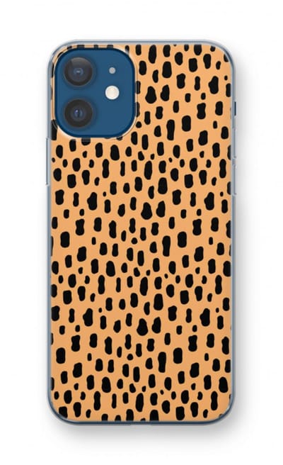 Case Company® - Hoesje geschikt voor iPhone 12 hoesje - Panter - Soft Cover Telefoonhoesje - Bescherming aan alle Kanten en Schermrand