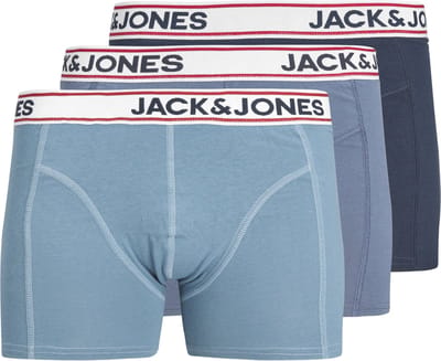 JACK&JONES JUNIOR JACJAKE TRUNKS 3 PACK JNR Jongens Onderbroek - Maat 128