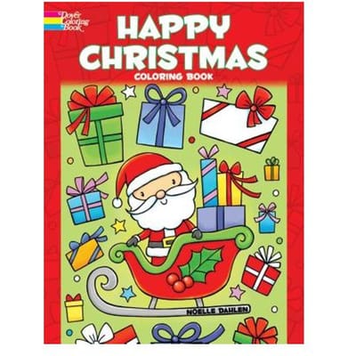 Happy Christmas Coloring Book - Noelle Dahlen