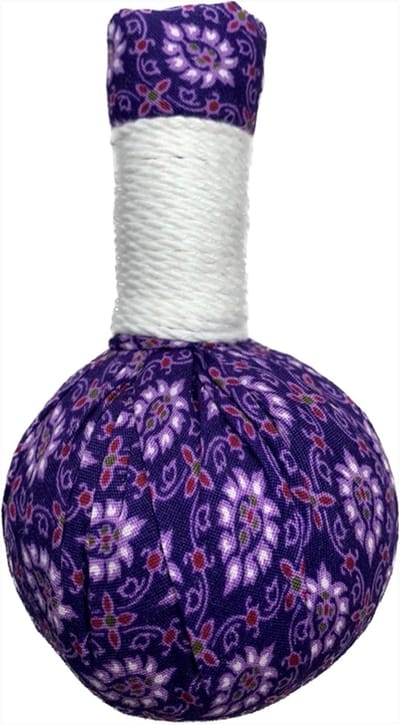 Kruidenstempel - Massagebal - Ontspanningsmassage - Citroengras aroma - 10 stuks 75g