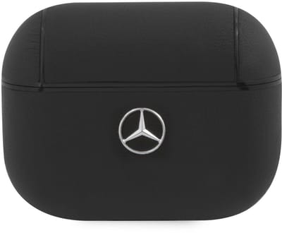 Mercedes-Benz Airpods Pro 1 (1e generatie) Case - Zwart - Metal Logo