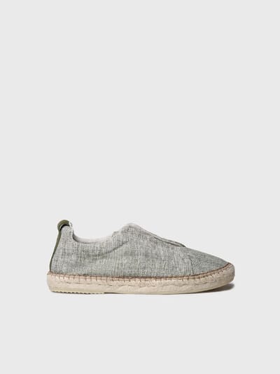 Gesloten espadrilles voor heren van natuurlijke stof | DIDIER