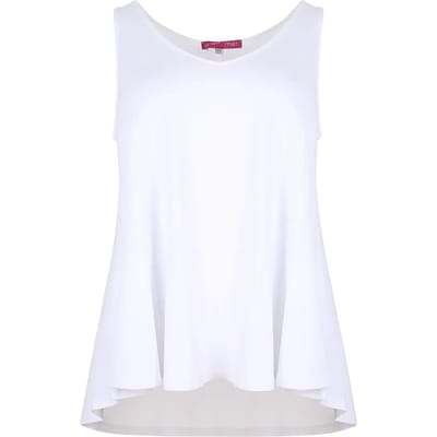V-hals Viscose Top Dames Mat Fashion