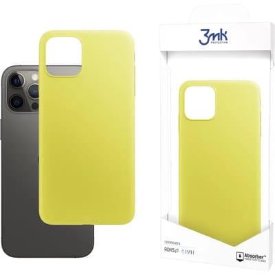 3MK Matt Case Hoesje voor Apple iPhone 12 Pro Max lime