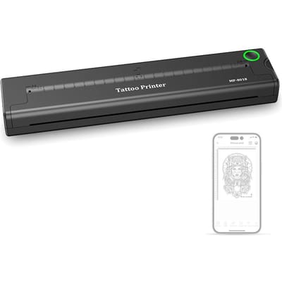 BT Connection Tattoos Printer Mobiele app APP Afdrukken met één klik Thermische tatoeages Patroonstencil veelkleurig