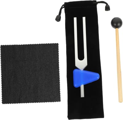 Stemvork Set - Muziektherapie Instrument - Ontspanning en Balans - Aluminiumlegering - 17 x 2.5 cm - Gemengde Kleur