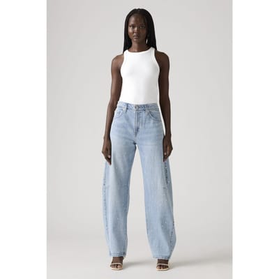 Levi's Baggy Dad Barrel Jeans Taglia: W23L32 | Pantaloni Outlet | Donna