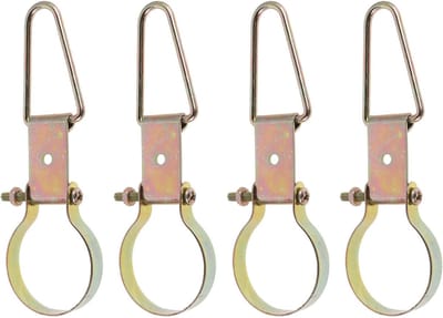 Brandblusser Haken - Ophangbeugels Metaal - Veilige Opslag - Eenvoudige Montage - 12 cm Lengte - Meerkleurig