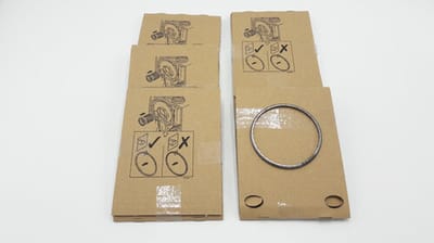 Remeha Brander pakking ring S103172 - Geschikt voor Remeha Avanta & Andere Series - Set van 5 Stuks - CV-ketel Onderdeel