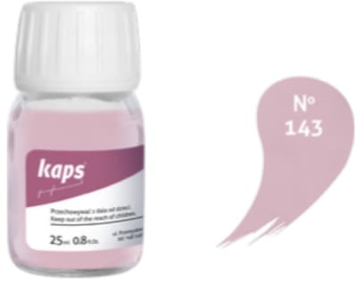 Kaps super color leer & kunstleer verf inc.cleaner - (143) Licht paars - 25ml