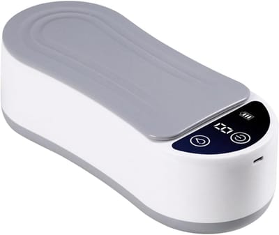 Ultrasone reiniger - Sieraden reiniger - Snel reinigen - Stille werking - 300 ml tank - Zwart