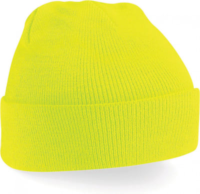 Beechfield Original Cuffed Beanie Fluorescent Yellow