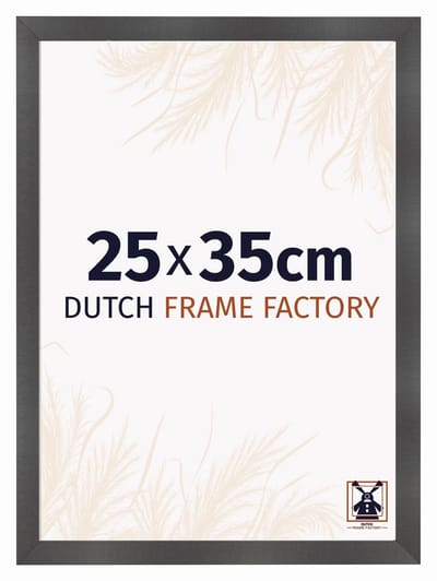 Fotolijst 25x35 cm - MDF - Zwart Mat - Praag
