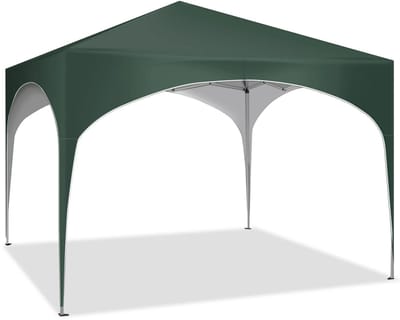 Betaalbare Goederen® partytent - groen - partytenten - partytent opvouwbaar - party tent - partytent 3x3 - feest - BBQ - partytent 3x6