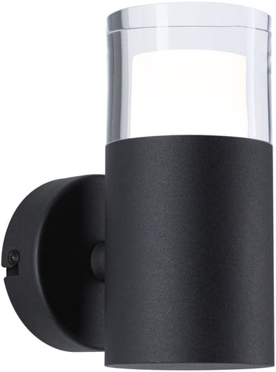 Selection Bathroom Wand- en plafondlamp Kame IP44 3000K 320lm 230V 5W Signaal zwart