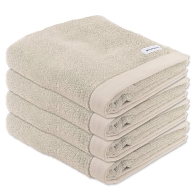 Tom Tailor Handdoek Color Bath Towel Een maat, 50x100 Verpakking van 4