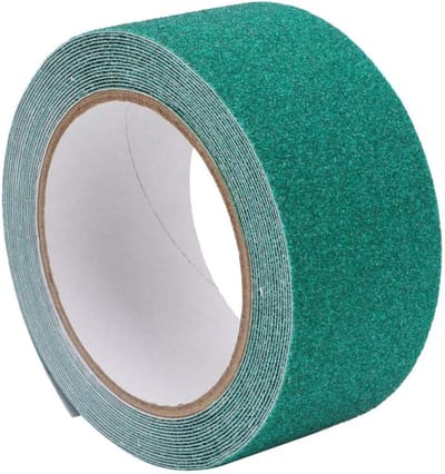 Dailygoods- Antisliptape - Vloerveiligheidstape - Kwartszand Antislip - PVC-tape - Slijtvast - 5m lengte - Veiligheidstape