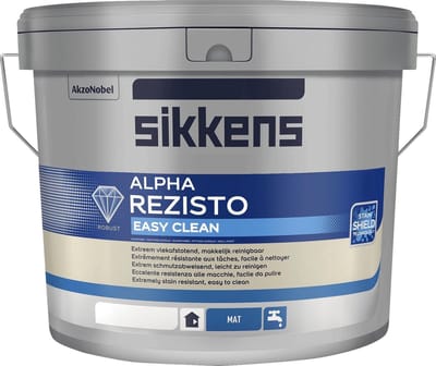 Sikkens Alpha Rezisto Easy Clean - 5L - RAL 9016 | Verkeerswit