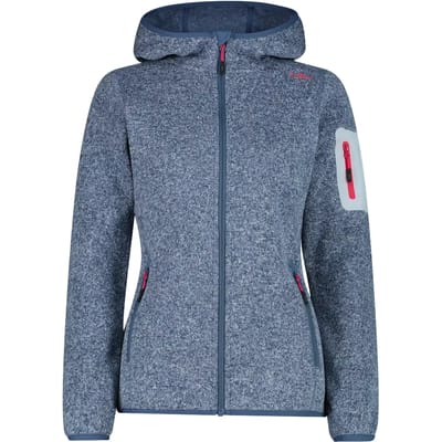 Dikke gebreide hoodie dames CMP Knit-Tech